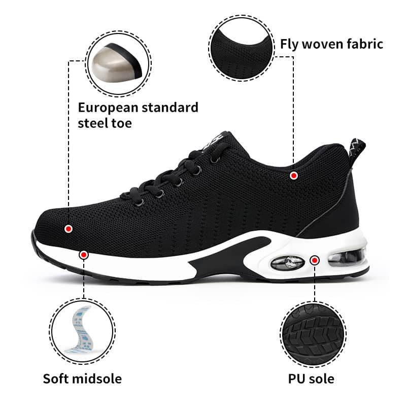 Veiligheidsschoenen- Werkschoenen- Stalenneus- JMKA SB Rocksafe 500 BW