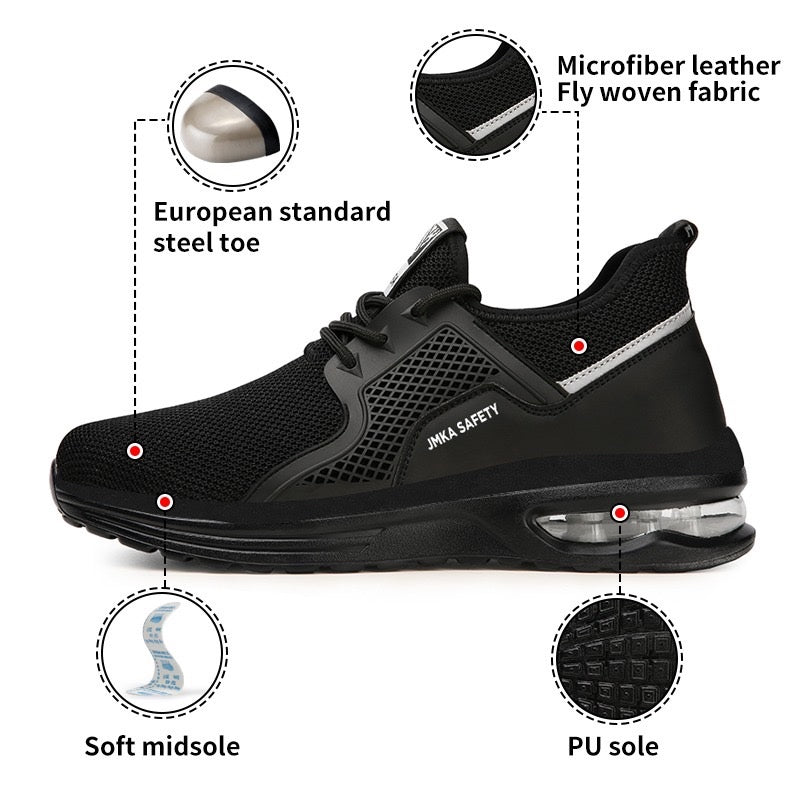 Veiligheidsschoenen- Werkschoenen- Stalenneus- Antislip- JMKA SteadyWalk 500 SB