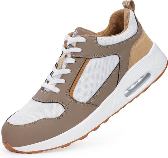 Veiligheidsschoenen- Werkschoenen- Stalenneus- JMKA WorkMove 500 SB – Sandstone