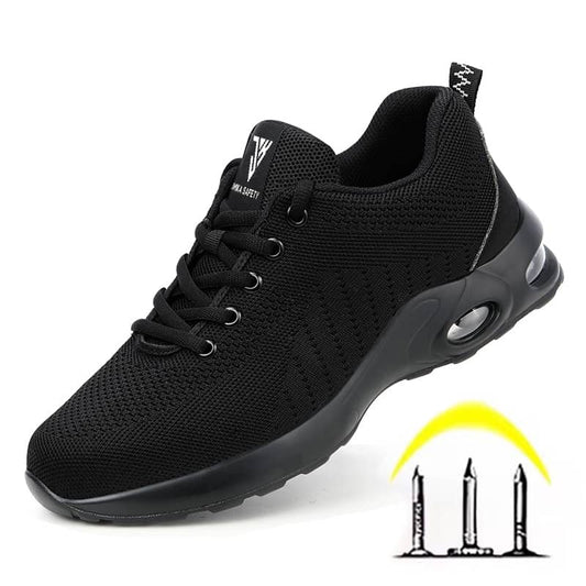 Veiligheidsschoenen- Werkschoenen- Stalenneus- JMKA SB Rocksafe 500 – Blackline