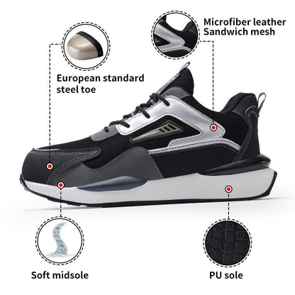 Werkschoenen met Stalen Neus | Veiligheidsschoenen Tykon SteelGrey  SB