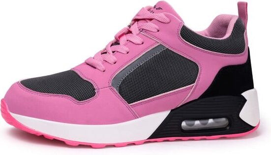 Dames werkschoenen - SB Veiligheidsschoenen- Stalenneus-  JMKA Pinkwave