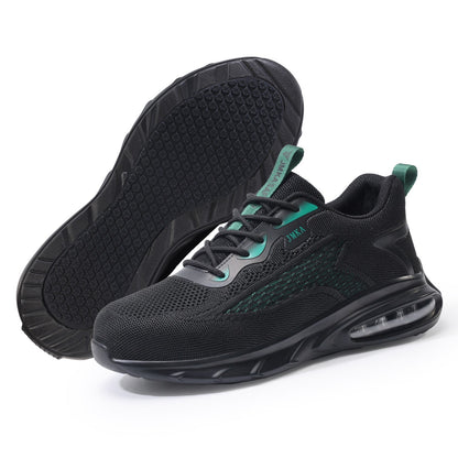 Veiligheidsschoenen – Werkschoenen- Lichtgewicht, Antislip & Stalen Neus- JMKA Greenline SB