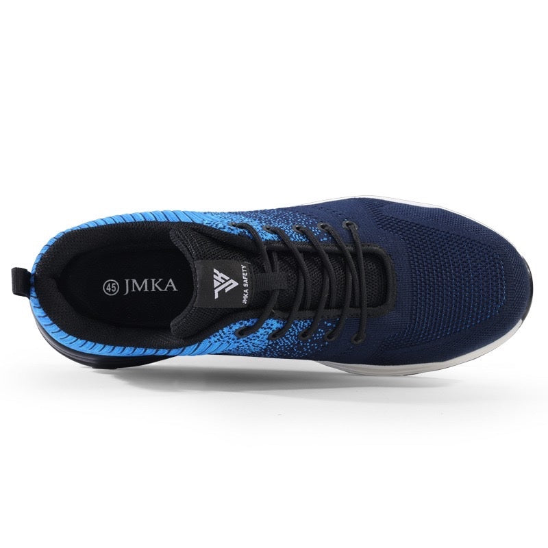 Veiligheidsschoenen- Werkschoenen- stalenneus- Antislip- Waterdicht- JMKA WorkSneaker 5100 Blue